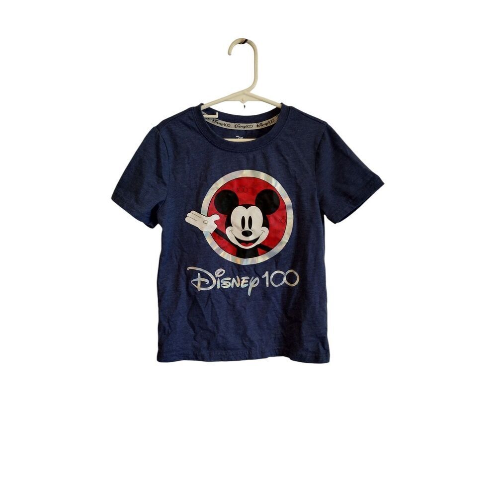 Disney Unisexā 100th anniversary blue tee